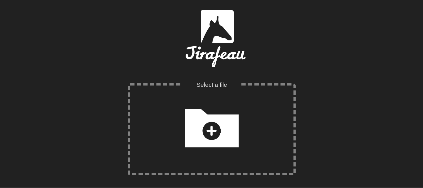 Jirafeau Screenshot